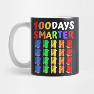 100 Days Smarter Teacher Student Girl Boy Mug